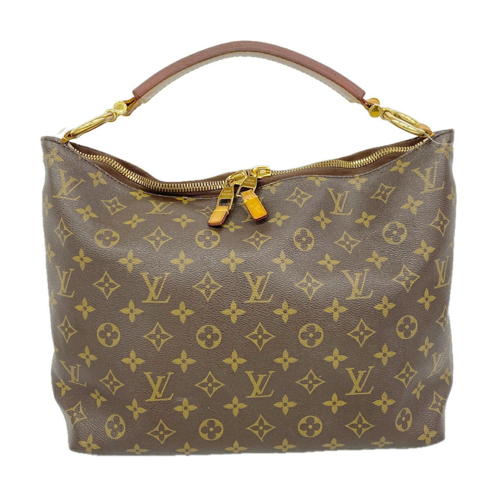 Louis Vuitton Monogram Suli PM Shoulder Bag M40586 Brown Women's OP016035